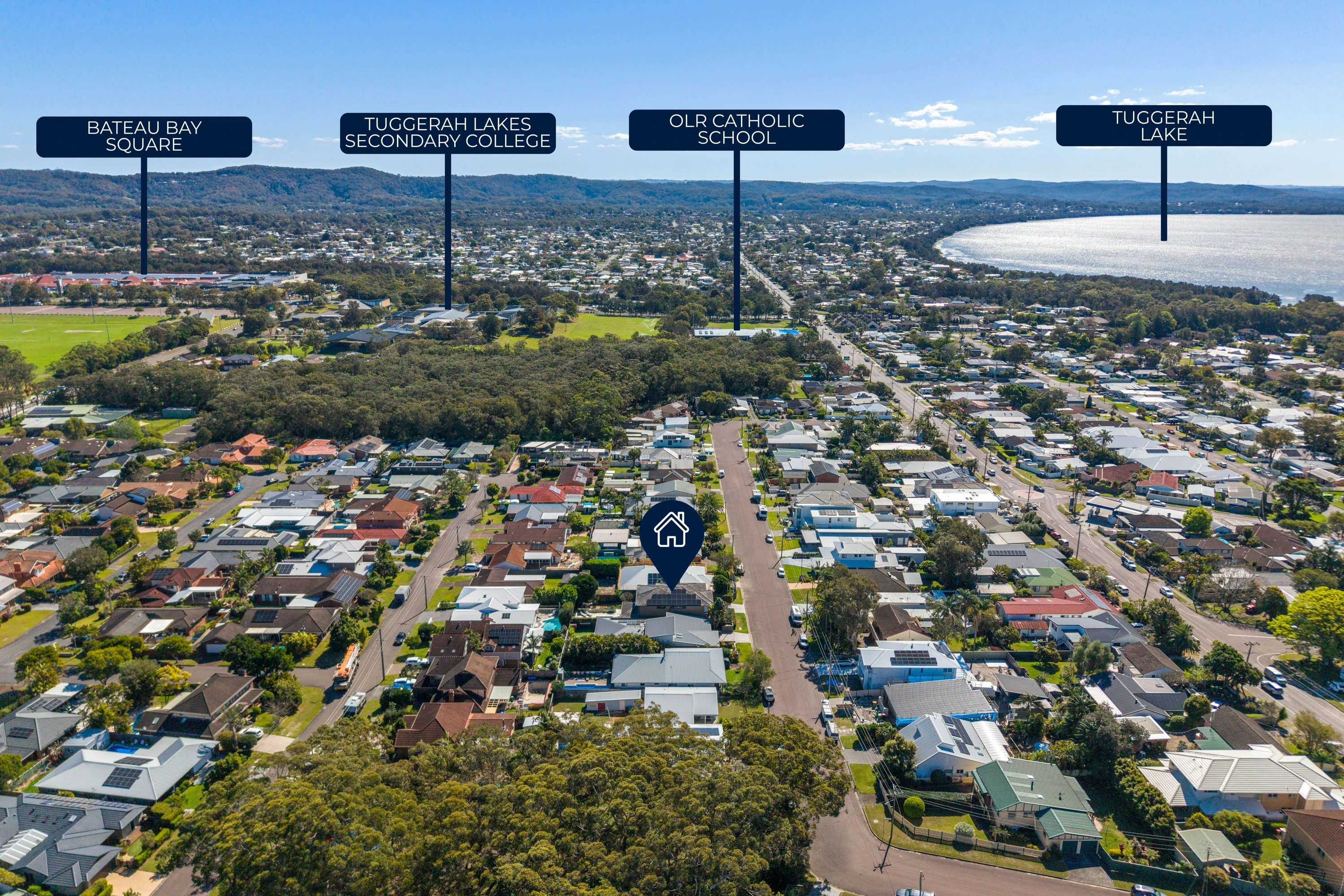 25 Phillip Street — location, photograph Drone06